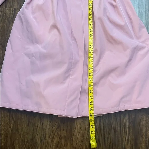 EUC RainSisters RARE Full Circle fit and flare pink Raincoat M - Picture 11 of 16